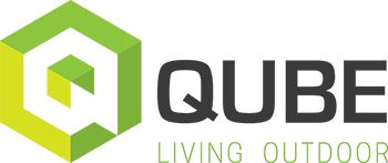 Qube Outdoor materialen Logo
